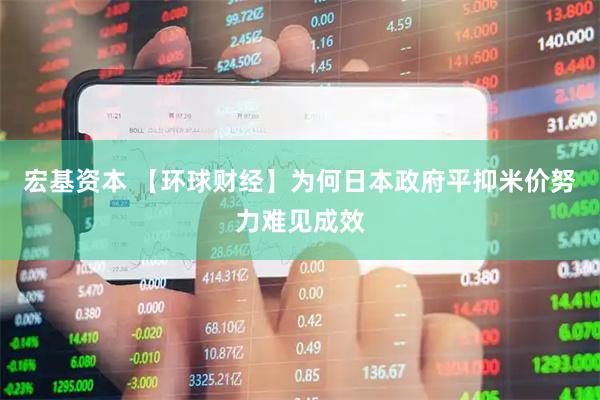 宏基资本 【环球财经】为何日本政府平抑米价努力难见成效