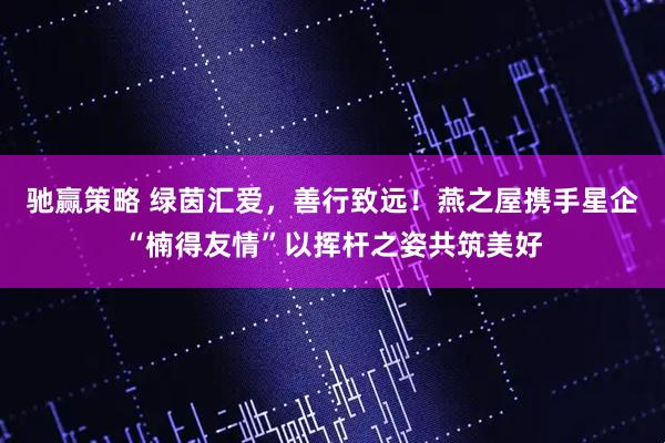 驰赢策略 绿茵汇爱，善行致远！燕之屋携手星企“楠得友情”以挥杆之姿共筑美好