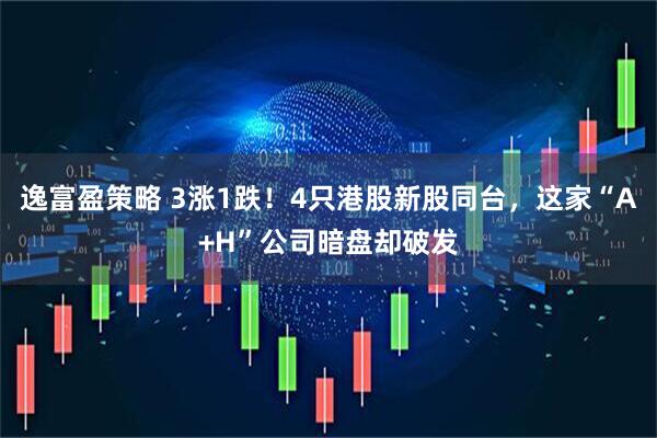 逸富盈策略 3涨1跌！4只港股新股同台，这家“A+H”公司暗盘却破发